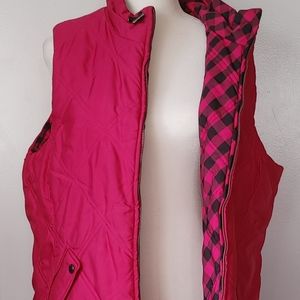 Reversible winter vest